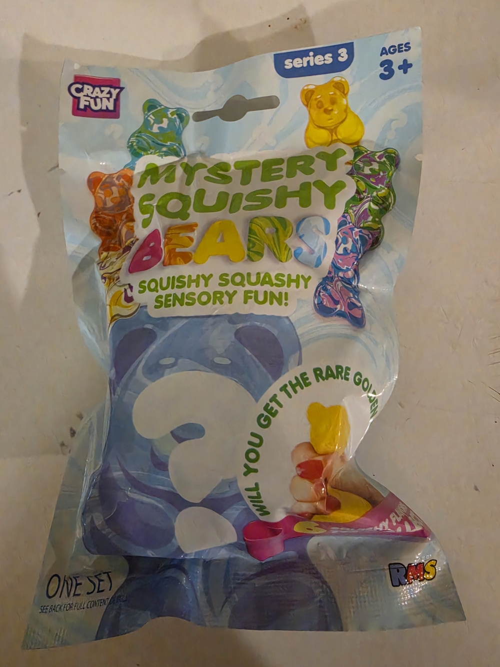 RMS Mystery Squishy Bears Series 3